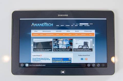 Samsung ATIV Tab Review: Qualcomm's First Windows RT Tablet