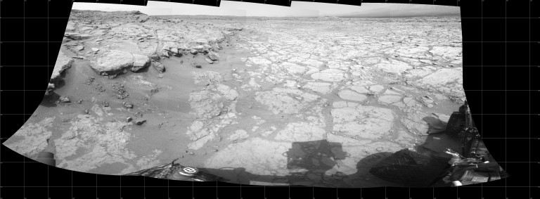 Edge of 'Yellowknife Bay' (Image: NASA/JPL-Caltech)