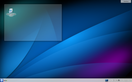 Kubuntu 1304 desktop